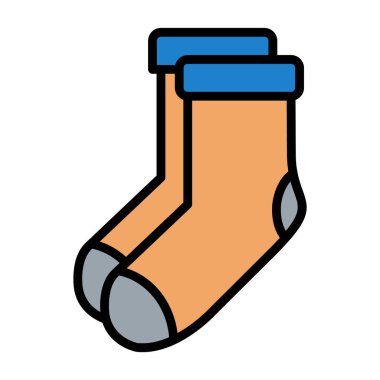 Çizgi film simgesinin vektör çizimi