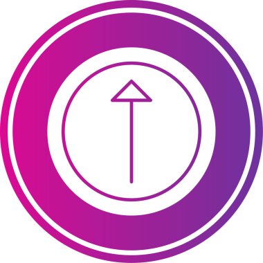 ok simgesi vektör illüstrasyonu