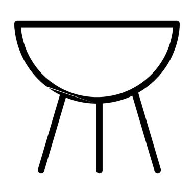 Kahve fincanı. Basit tasarım