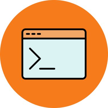 İnternet tarayıcısı. Basit ağ simgesi