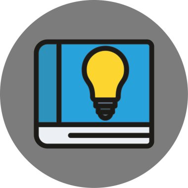 Bilgisayar. Web simgesi basit illüstrasyon