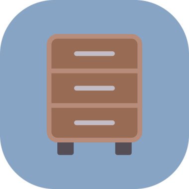 Otel ve servis renkli vektör simgesi.