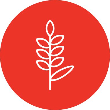 Modern ağaç simgesinin vektör illüstrasyonu