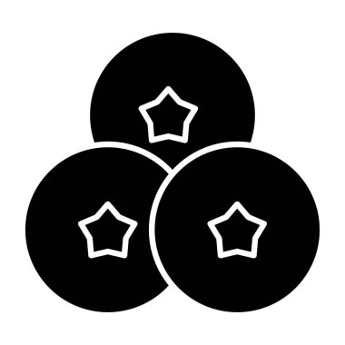 Candy Glyph Vektör Simgesi Tasarımı