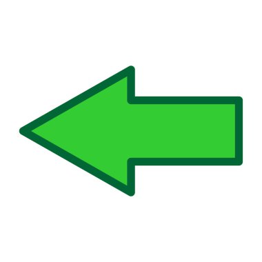 Ok simgesi. vektör illüstrasyonu