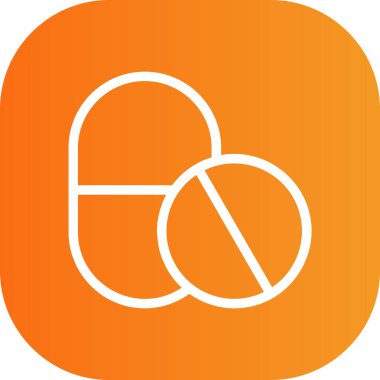 güzel meyve vektörü simgesi