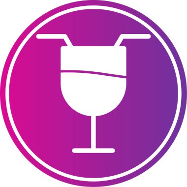 Şarap kadehi vektör çizim