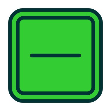 Soyut arkaplanda kare simgesi izole edildi