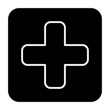 tıbbi simge vektör illüstrasyonu