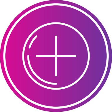 Modern bir simgenin vektör illüstrasyonu