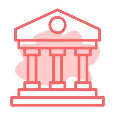 vektör simgesi oluşturma modern basit beyaz illüstrasyon