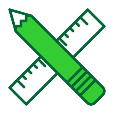 Kalem cetvel çizimi