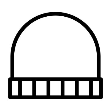 Basit bir dış hatlı çift katlı bir otobüsün vektör simgesi