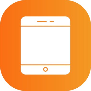 Modern akıllı telefon simgesinin vektör çizimi