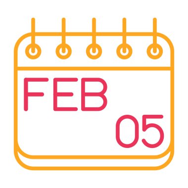 Takvim işareti vektör illüstrasyon tasarımı