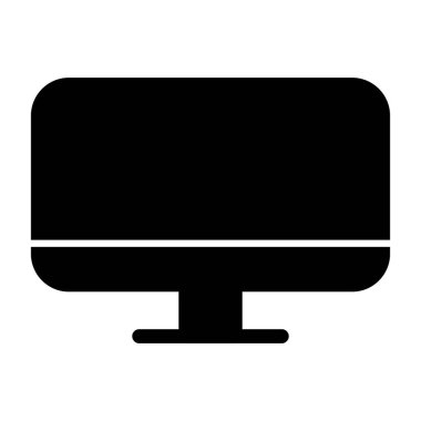 bilgisayar web simgesi, vektör illüstrasyonu