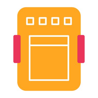 mutfak fırın simge vektör çizim