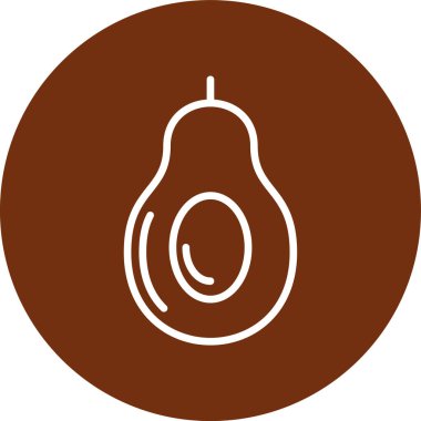 Benzersiz kahve vektörü simgesi