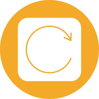 Moda stili izole edilmiş arkaplan grubunda simgeyi tazele