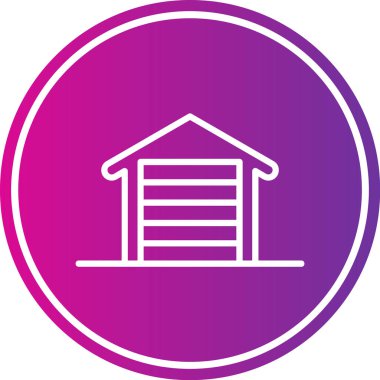 ev simgesi vektör illüstrasyonu