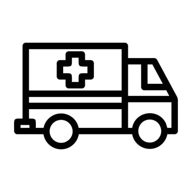 Ambulans simgesi, özet biçimi