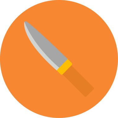 Bıçak. Web simgesi basit illüstrasyon