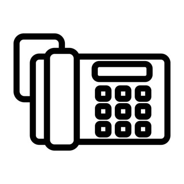 Kolayca düzenleyebilen hesap makinesi vektör simgesi