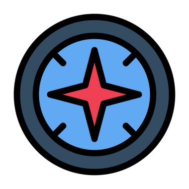 hedef simge vektör illüstrasyonu