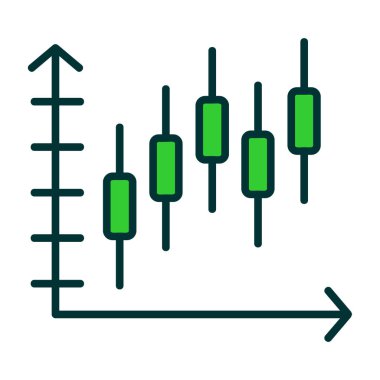 Grafik vektör simgesi modern basit vektör illüstrasyonu