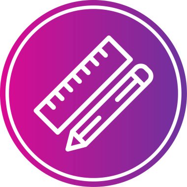 kalem simgesinin vektör illüstrasyonu