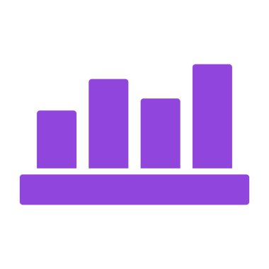 bar çizelgesi vektör simgesi