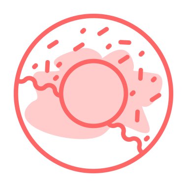 Çörek vektör çizim