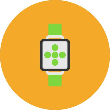 smartwatch simge vektör çizimi