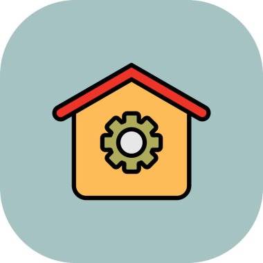 Web simgesi ayarlama, illüstrasyon vektör