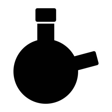 Namlu vektör simgesi düz simge