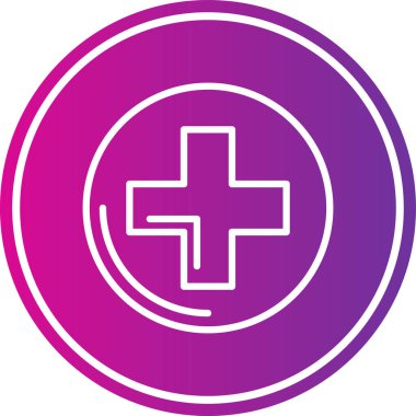 Bir haçın vektör illüstrasyonu