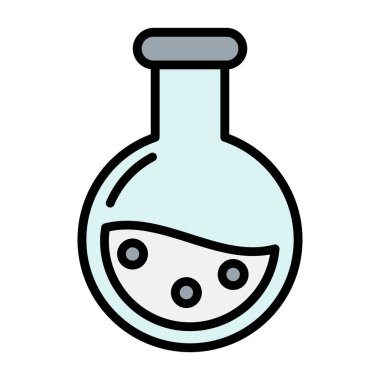 test tübü vektör çizimi