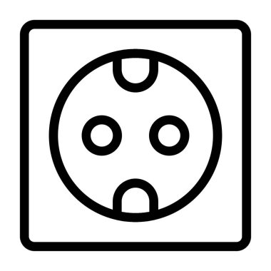 Gaz simgesinin vektör illüstrasyonu