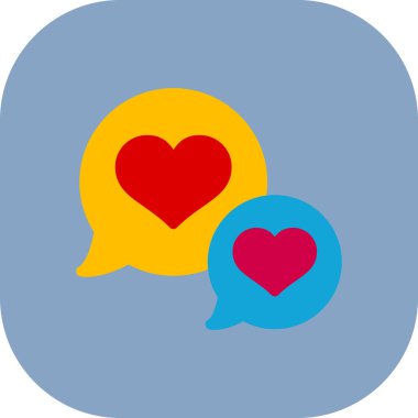 Aşk kalp vektör çizim