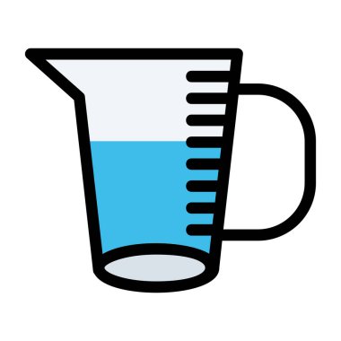 içecek simgesi, vektör illüstrasyonu