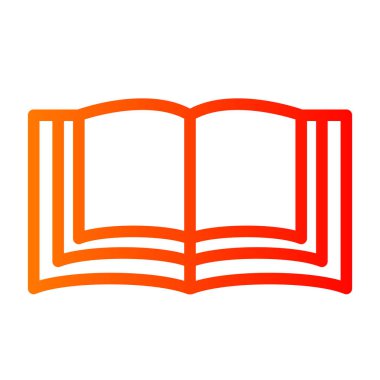 kitap simgesi vektör illüstrasyon tasarımı