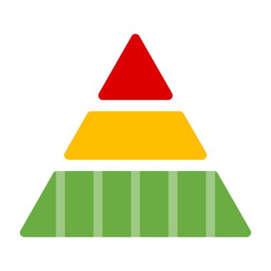 piramit piramit simgesi düz biçimli