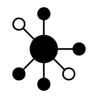 ağ paylaşım simgesi çizimi