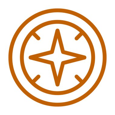 yıldız simgesi, vektör çizimi