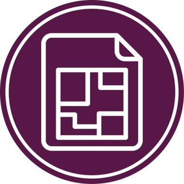 Seo simgesinin vektör illüstrasyonu