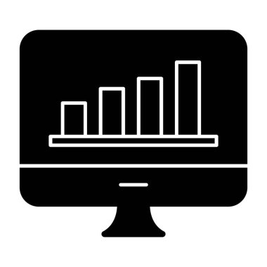 Grafik simge vektör çizim ile izlemek