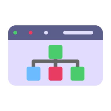 Ağ web simge vektör çizim