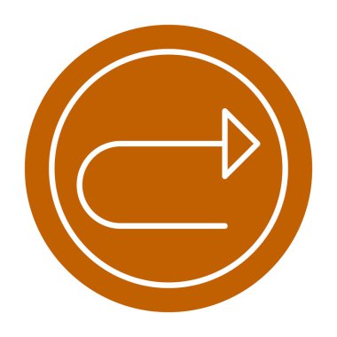 ok simgesi vektör illüstrasyonu