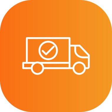 Taşıma simgesinin vektör illüstrasyonu