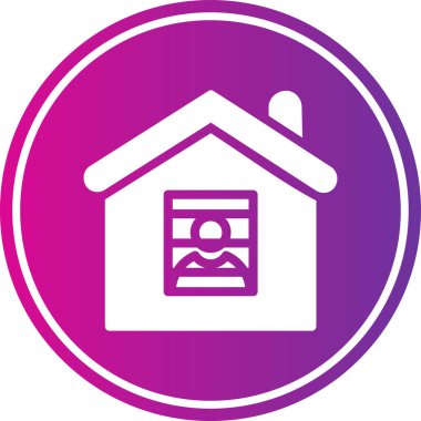 Yapı simgesinin vektör illüstrasyonu